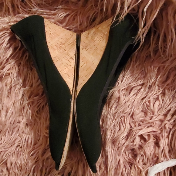 Donald Pliner Peep Toe Wedge Size 9.5 Medium - Picture 5 of 8